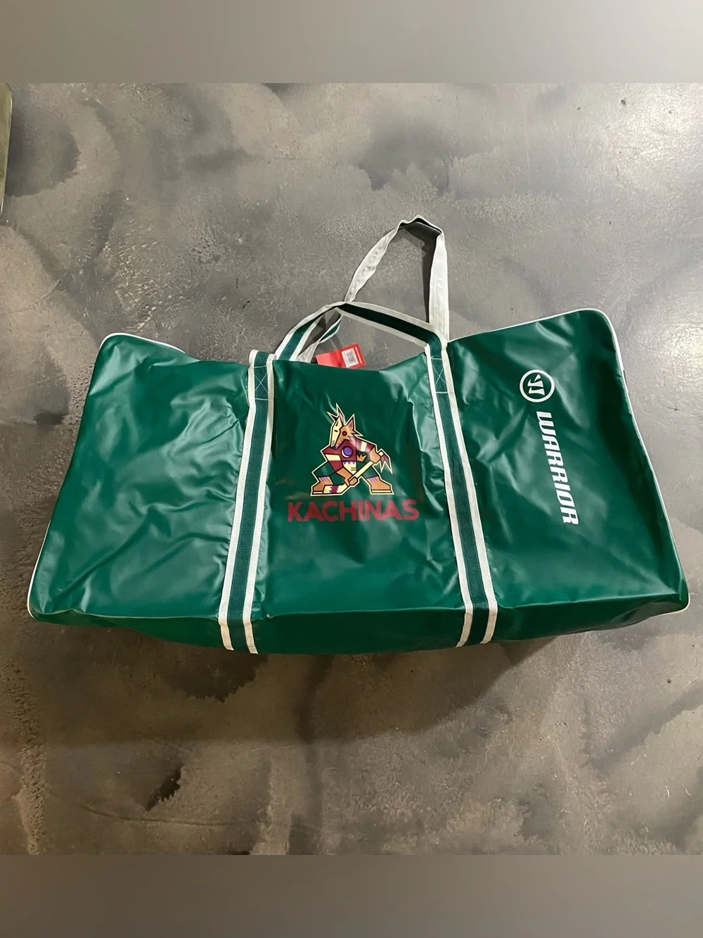 Warrior Kachinas Green Hockey Bag Sz XL 40”x20”x20” (May 026)